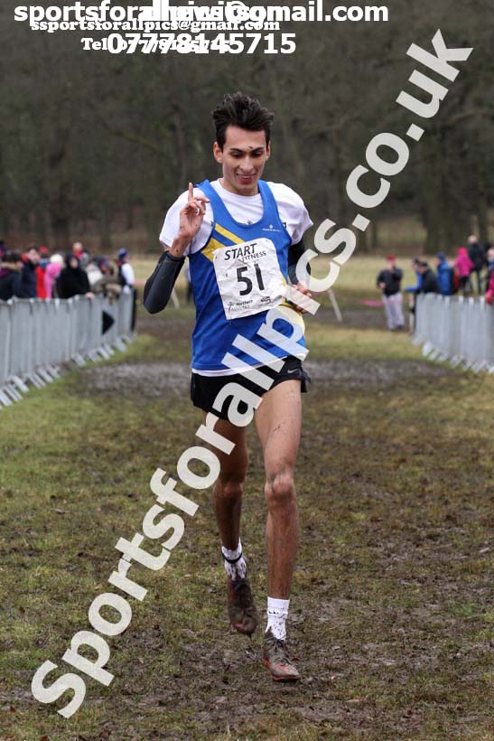 Junior men, 2018 Northern Cross Country Champs., Harewood House, Leeds. Photo: David T. Hewitson/Sports for All Pics